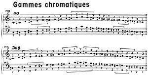 Pleyel chromatic harp - cours